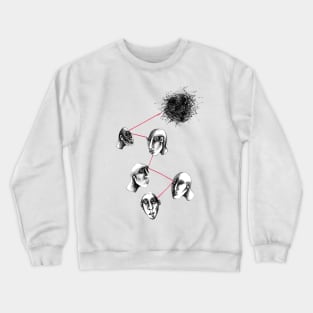 seven degrees of separation Crewneck Sweatshirt